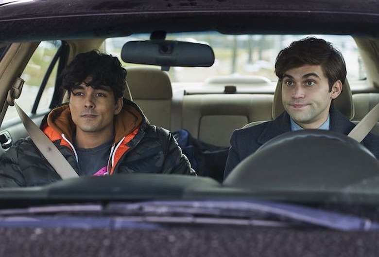 the thing about harry jake borelli interview gay romance