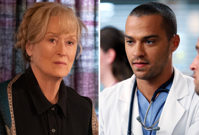 Meryl Streep in Only Murders in the Building and Jesse Williams in Grey's Anatomy