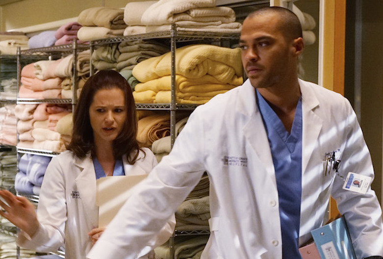 Grey's Anatomy Season 12 April and Jackson Divorce Papers