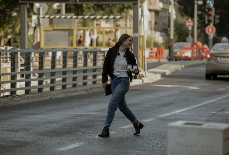 Hit & Run, Danielle gets hit