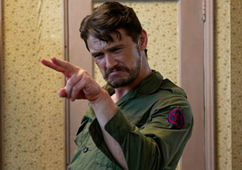 James Franco Making A Scene