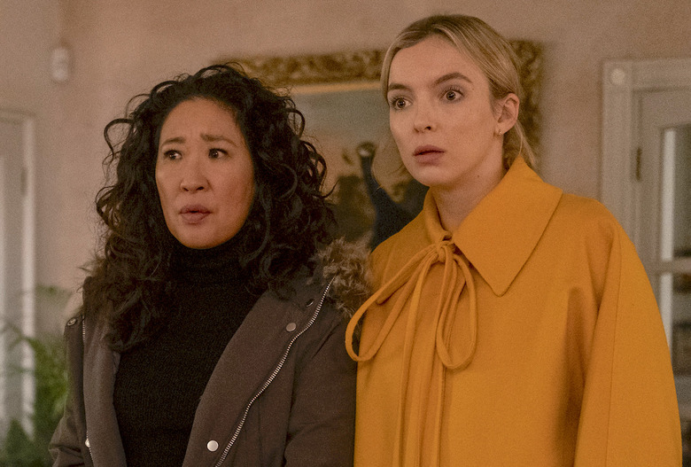 Killing Eve Video Sandra Oh Jodie Comer Eve Villanelle