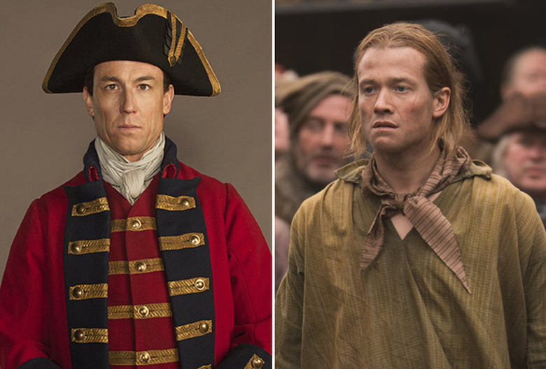 Outlander Black Jack Randall Stephen Bonnet Villains Comparison