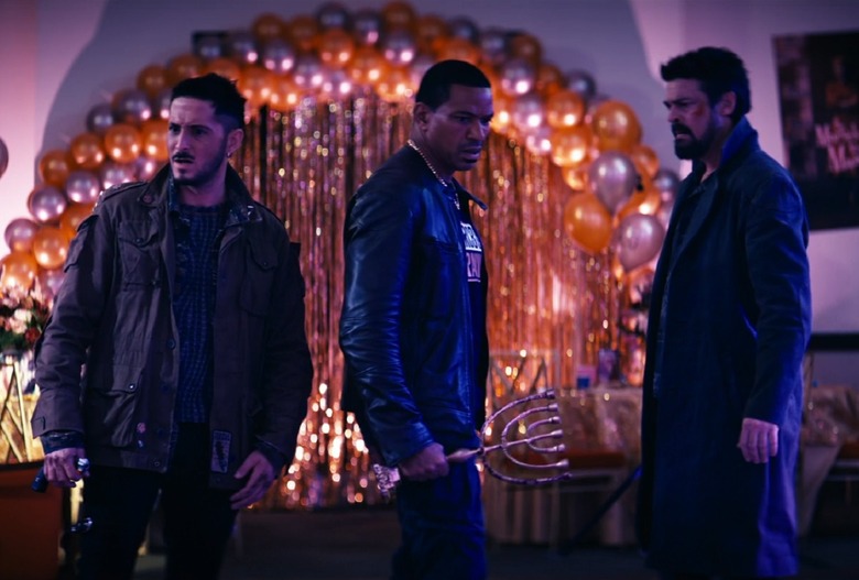 The Boys Mrs Maisel Scene