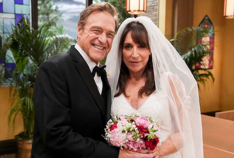 The Conners 4x04 - Dan and Louise Wedding