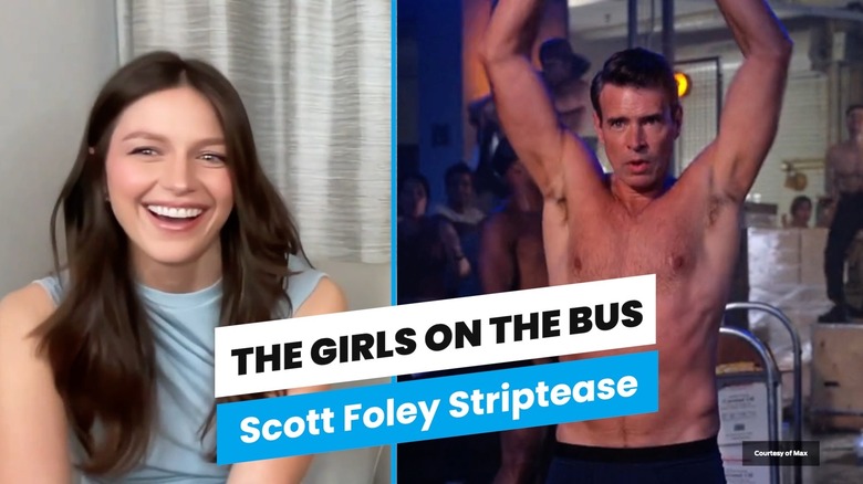 The Girls on the Bus Pony Striptease