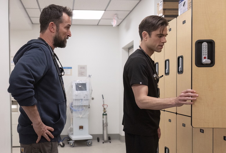 The Pitt's Noah Wyle, Patrick Ball Talk Episode 10's Big Langdon Reveal
