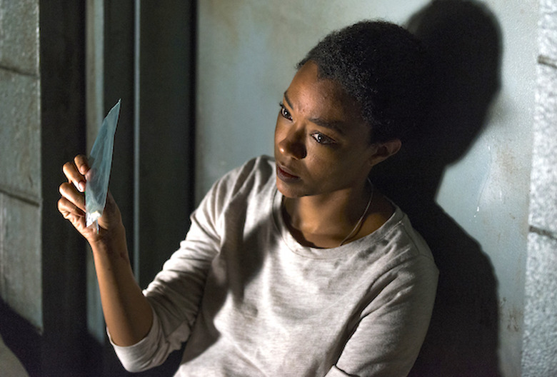 the walking dead season 7 finale sonequa martin green interview