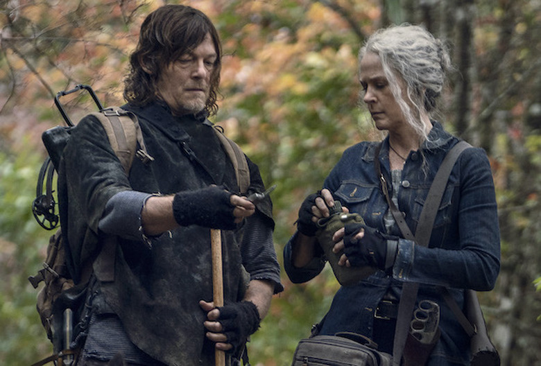 the walking dead season 11 premiere post mortem daryl vs negan