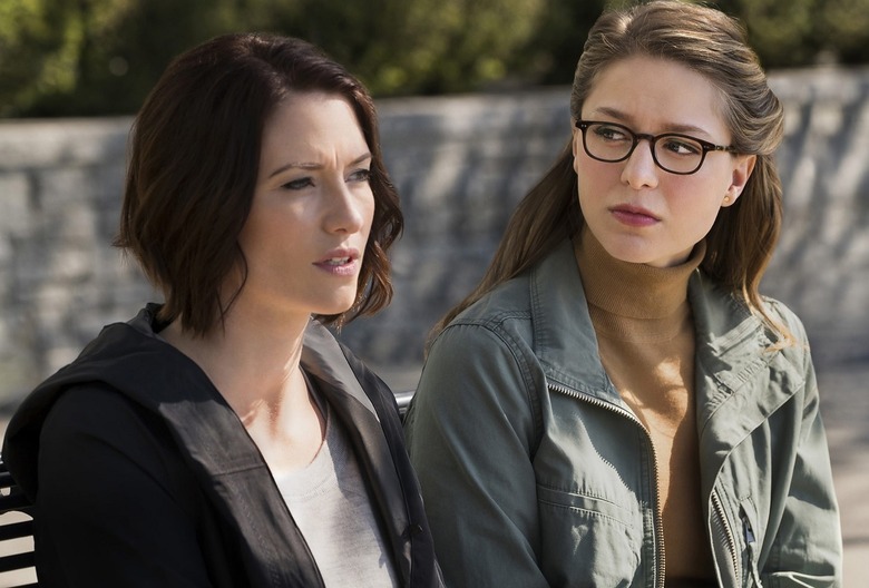 Chyler Leigh Melissa Benoist Supergirl