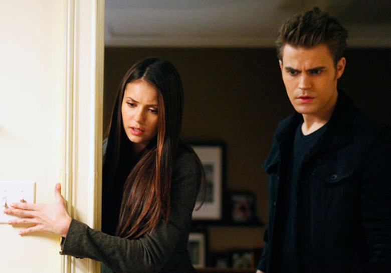 Vampire Diaires Nina Dobrev Paul Wesley