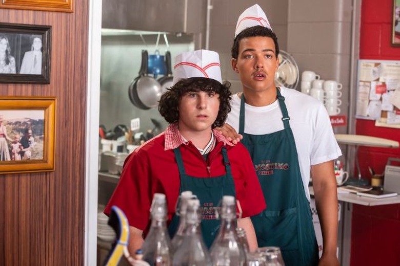 Young Rock Dwayne and Gabe