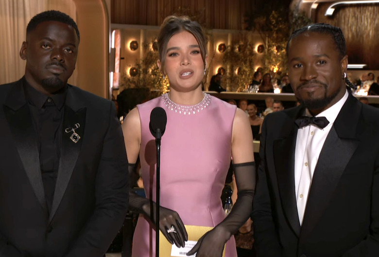 Golden Globes 2024 Daniel Kaluuya Hailee Steinfeld Shameik Moore