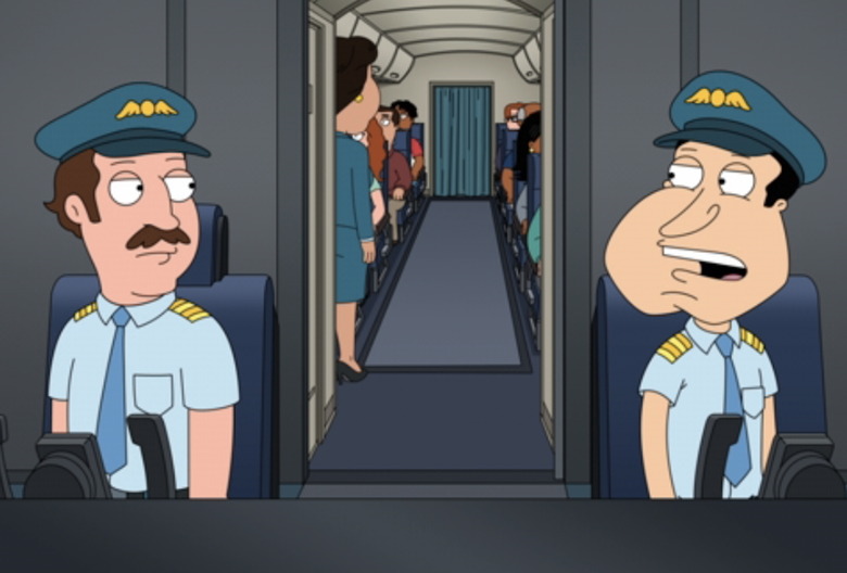 family guy disable airplane tv quote