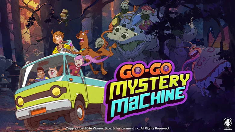 Go-Go Mystery Machine Scooby Doo Anime Series