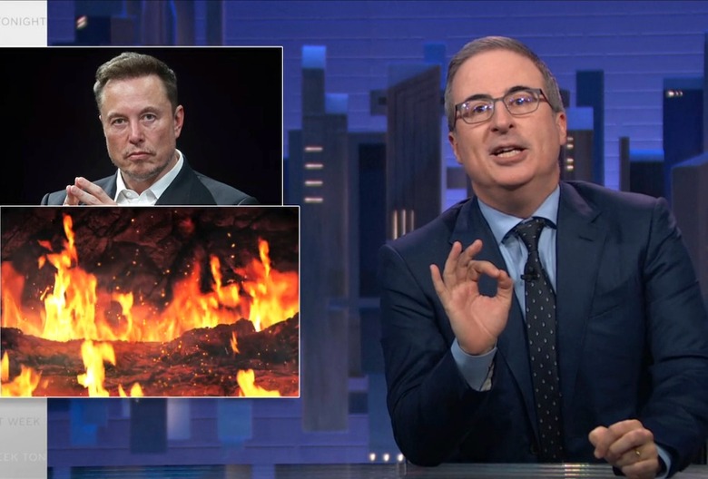 last week tonight elon musk hell quote