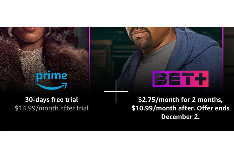 bet plus prime video black friday deal