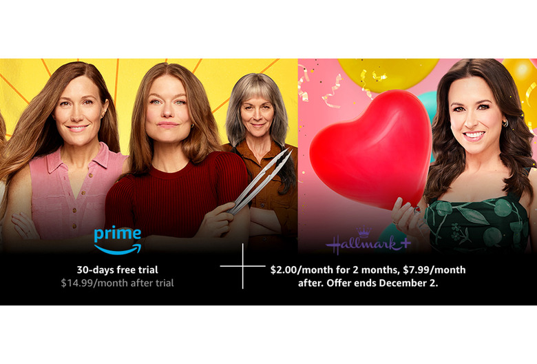 hallmark plus prime video black friday deal