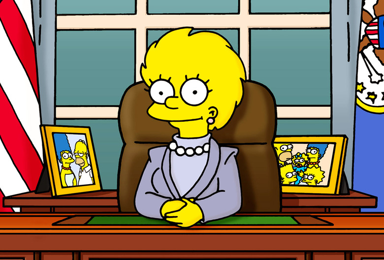 Best TV Characters Female Presidents Lisa Simpson