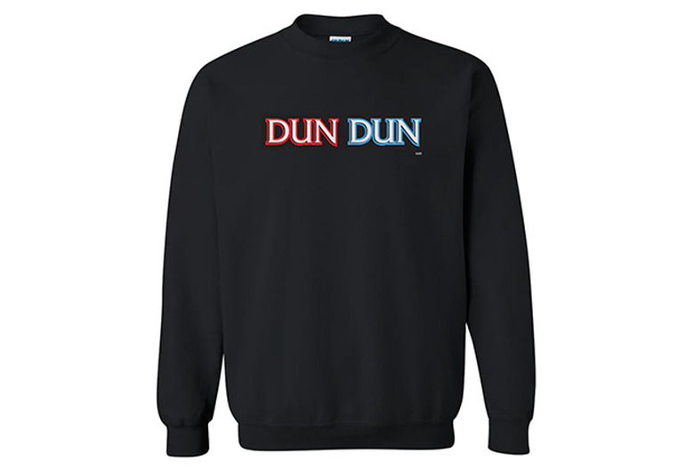 Law and Order gifts: SVU Dun Dun sweatshirt