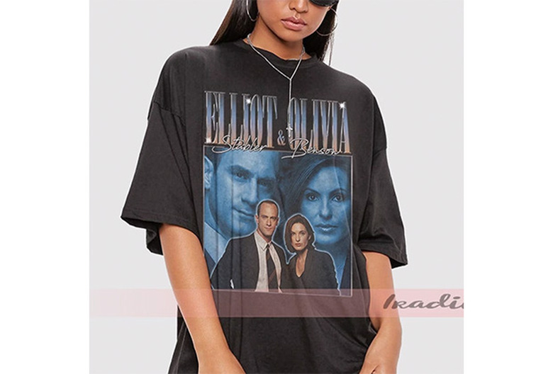 Elliot Stabler and Olivia Benson T-shirt