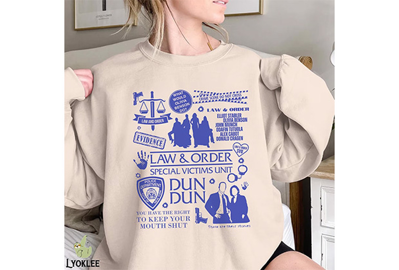 Law and Order Doodle Shirt