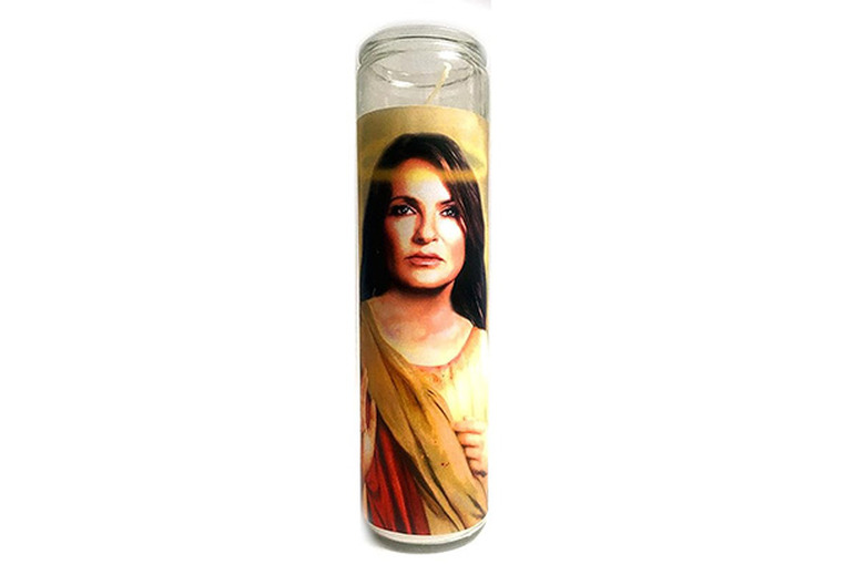 Olivia Benson devotional candle