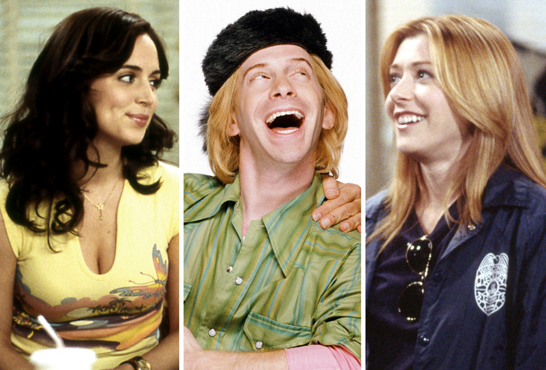 Eliza Dushku, Seth Green and Alyson Hannigan on That '70s Show
