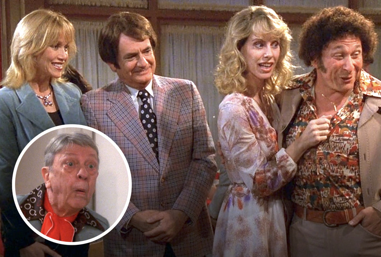 Jenilee Harrison, Richard Kline and Don Knotts in That '70s Show