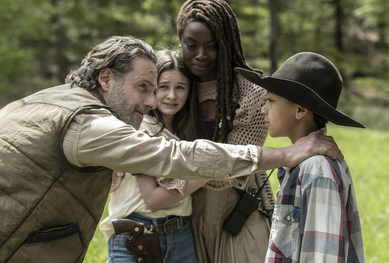 Cailey Fleming and Anthony Azor, The Walking Dead: The Ones Who Live