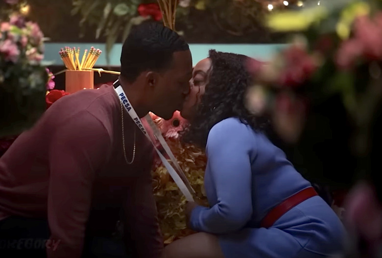 Abbott Elementary Janine/Gregory First Kiss
