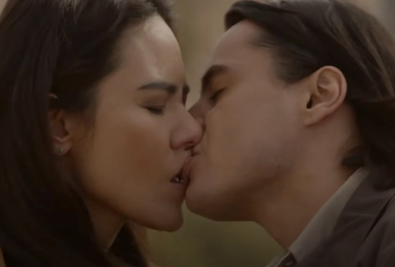 Dark Winds Bernadette and Jim First Kiss