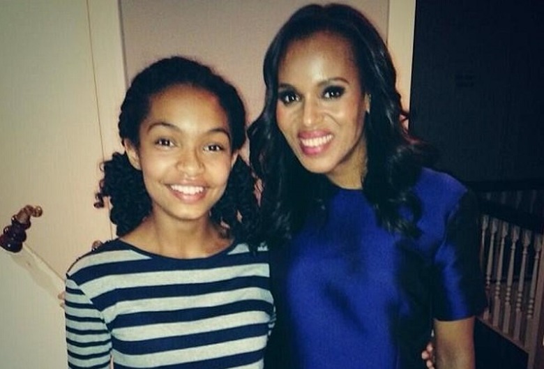 Scandal's Olivia (Yara Shahidi)