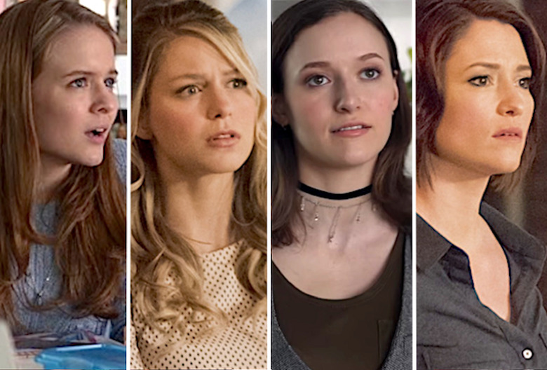 Supergirl's Kara and Alex (Izabela Vidovic and Olivia Nikkanen)