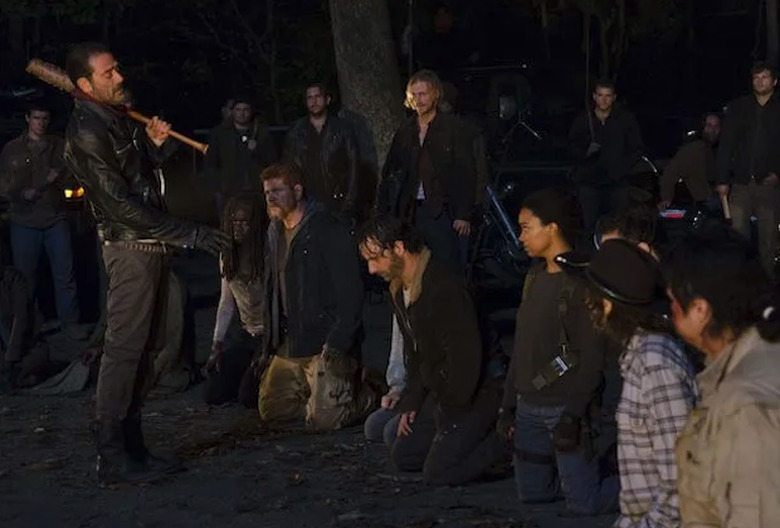 the walking dead season 6 finale cliffhanger