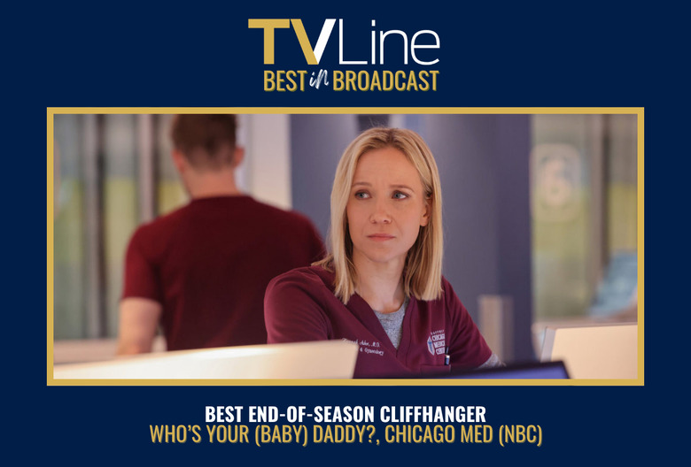 Best End-of-Season Cliffhanger: Who's Your (Baby) Daddy?, Chicago Med