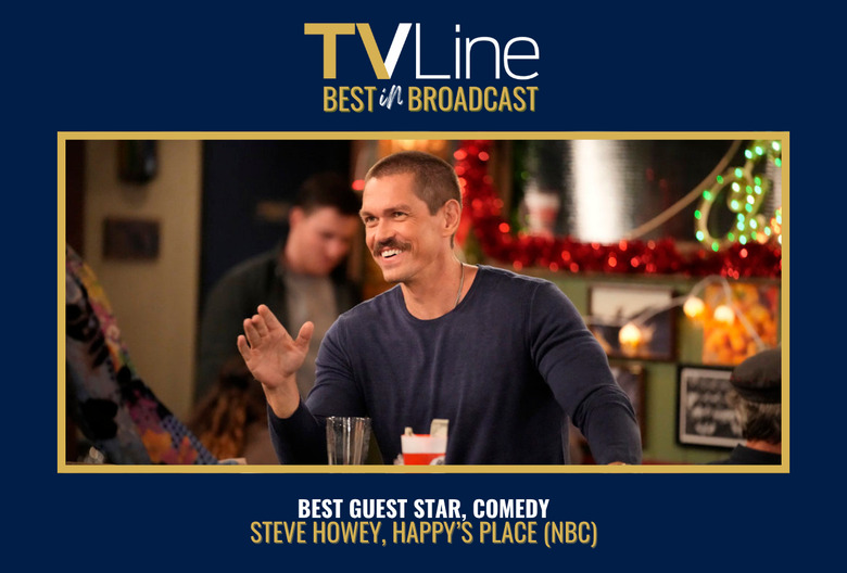 Best Guest Star, Comedy: Steve Howey, Happy's Place