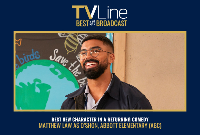 Best New Character in a Returning Comedy: O'Shon, Abbott Elementary
