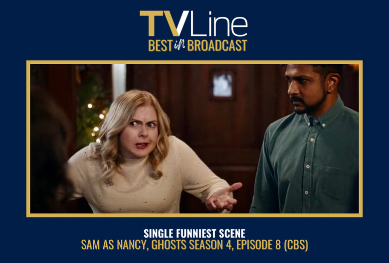 Single Funniest Scene: Sam as Nancy, Ghosts
