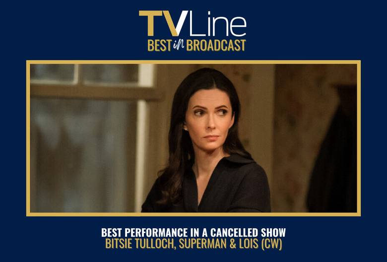 Best Performance in a Cancelled Show: Bitsie Tulloch, Superman & Lois