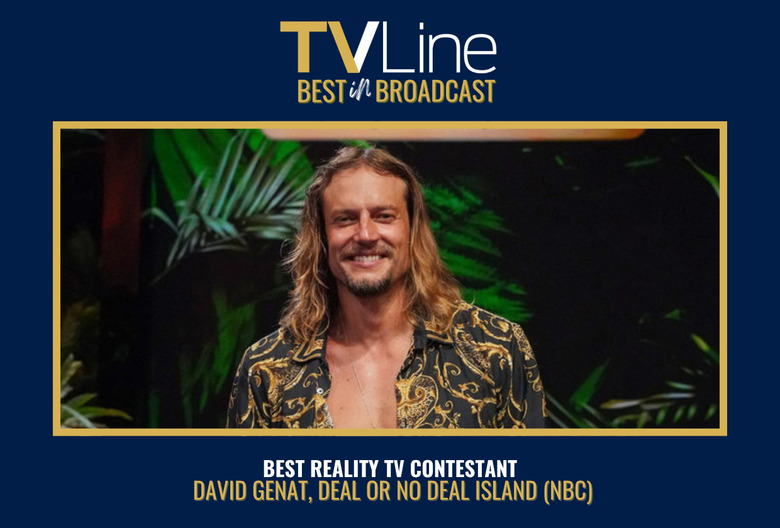 Best Reality TV Contestant: David Genat, Deal or No Deal Island