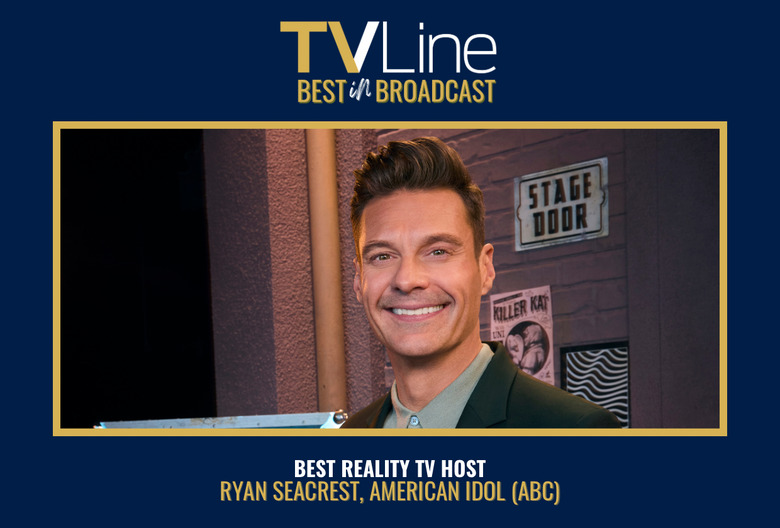 Best Reality TV Host: Ryan Seacrest, American Idol
