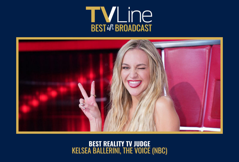 Best Reality TV Judge: Kelsea Ballerini, The Voice