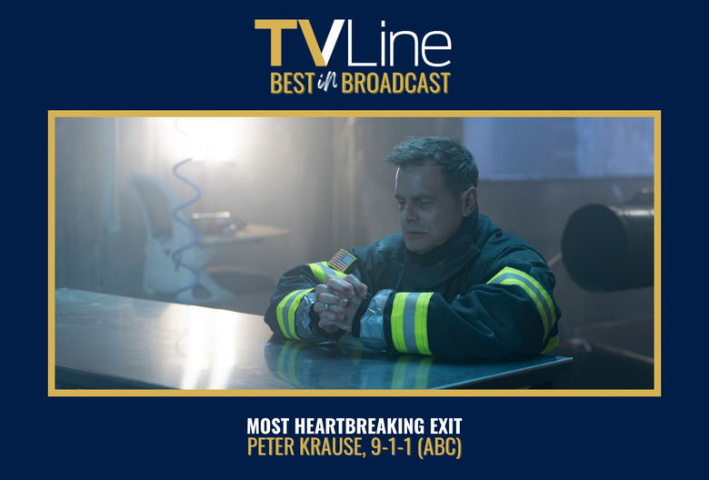Most Heartbreaking Exit: Peter Krause, 9-1-1
