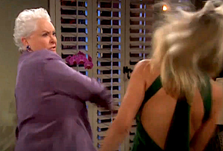 Bold and the Beautiful Brooke Stephanie slap-off