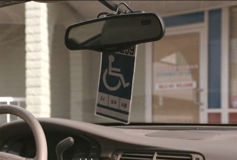 Better Call Saul Time Jump Date Handicapped Placard