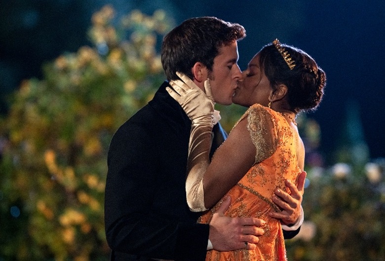 Bridgerton, happy ending kiss