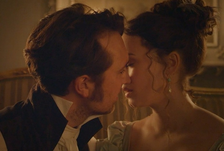 Sanditon, Alexander and Charlotte kiss