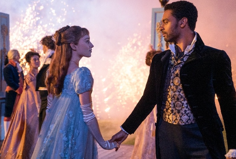 Bridgerton, Daphne and Simon dance