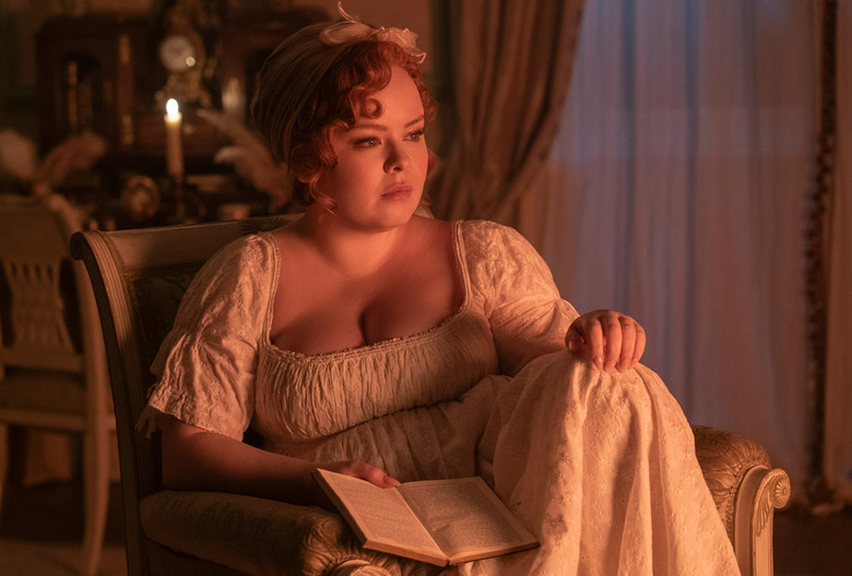 Nicola Coughlan in Bridgerton Season 3
